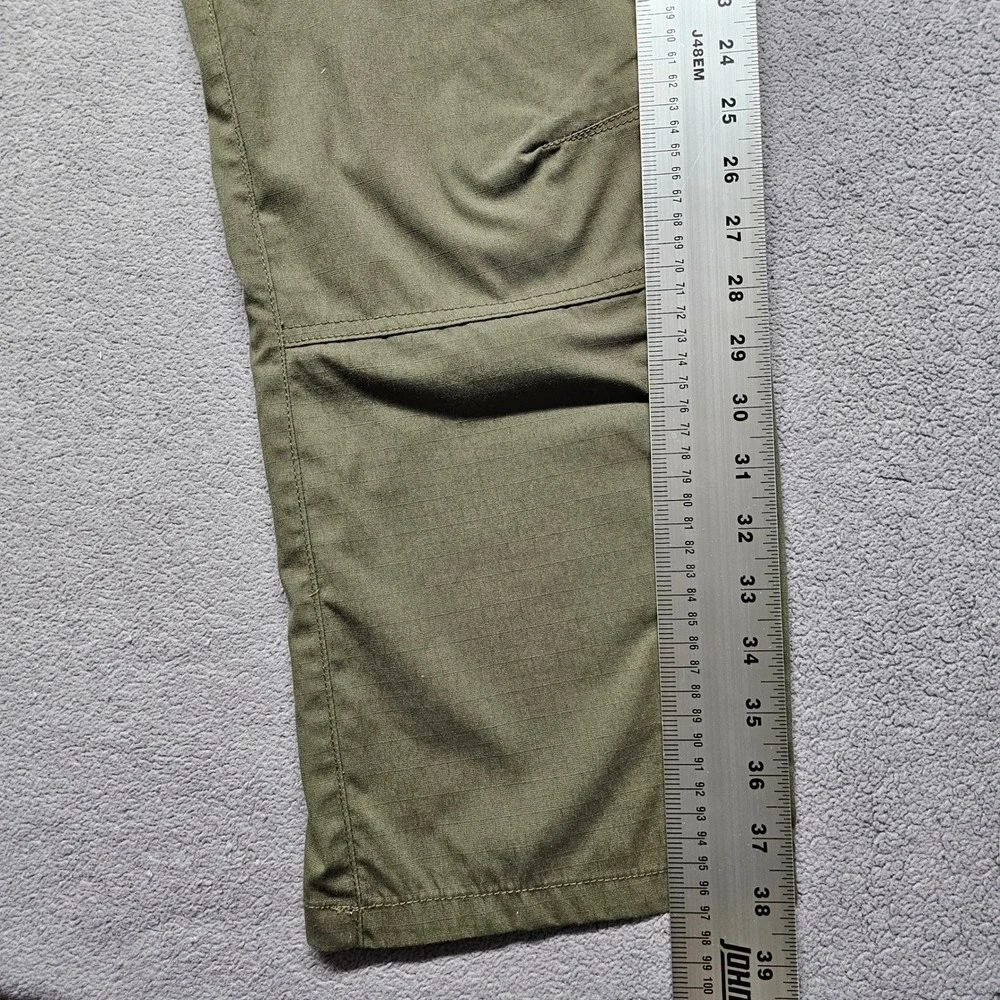 5.11 Tactical Stryke Pants Mens 36x30 Green Cargo Pockets Straight Leg Outdoor